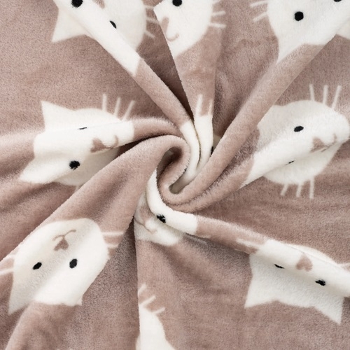 Polar Fleece shadow cats sand